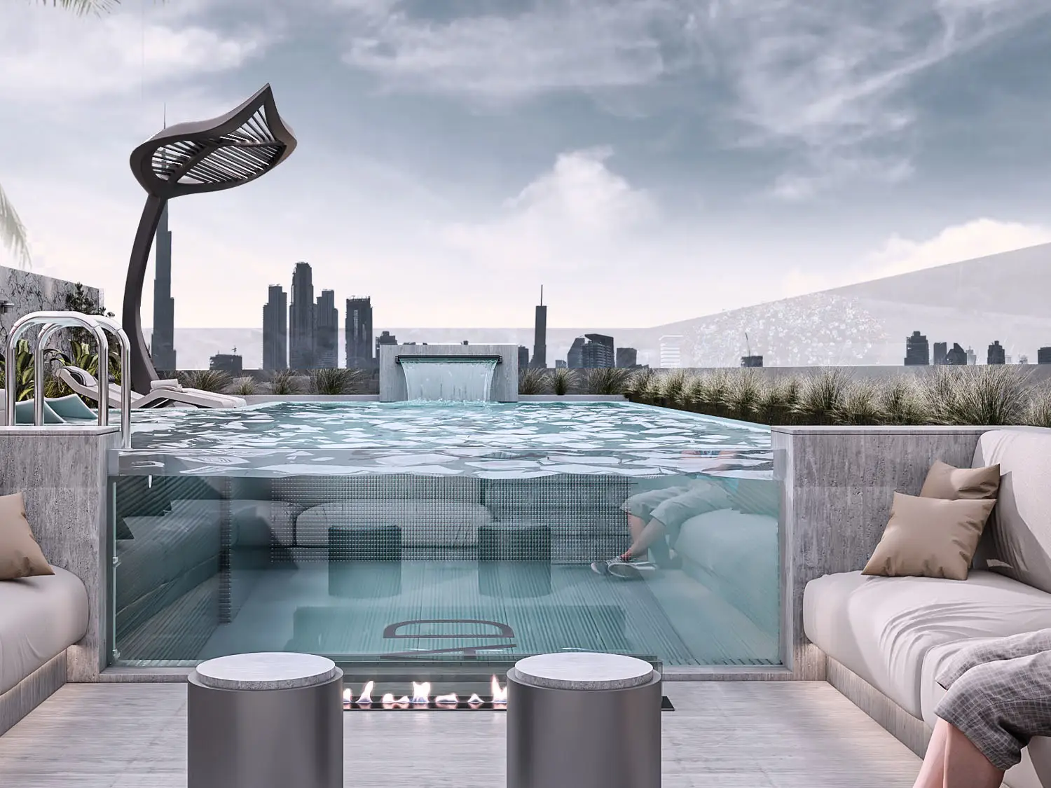 Ready to move in apartments in Meydan Dubai with rooftop swimming pool