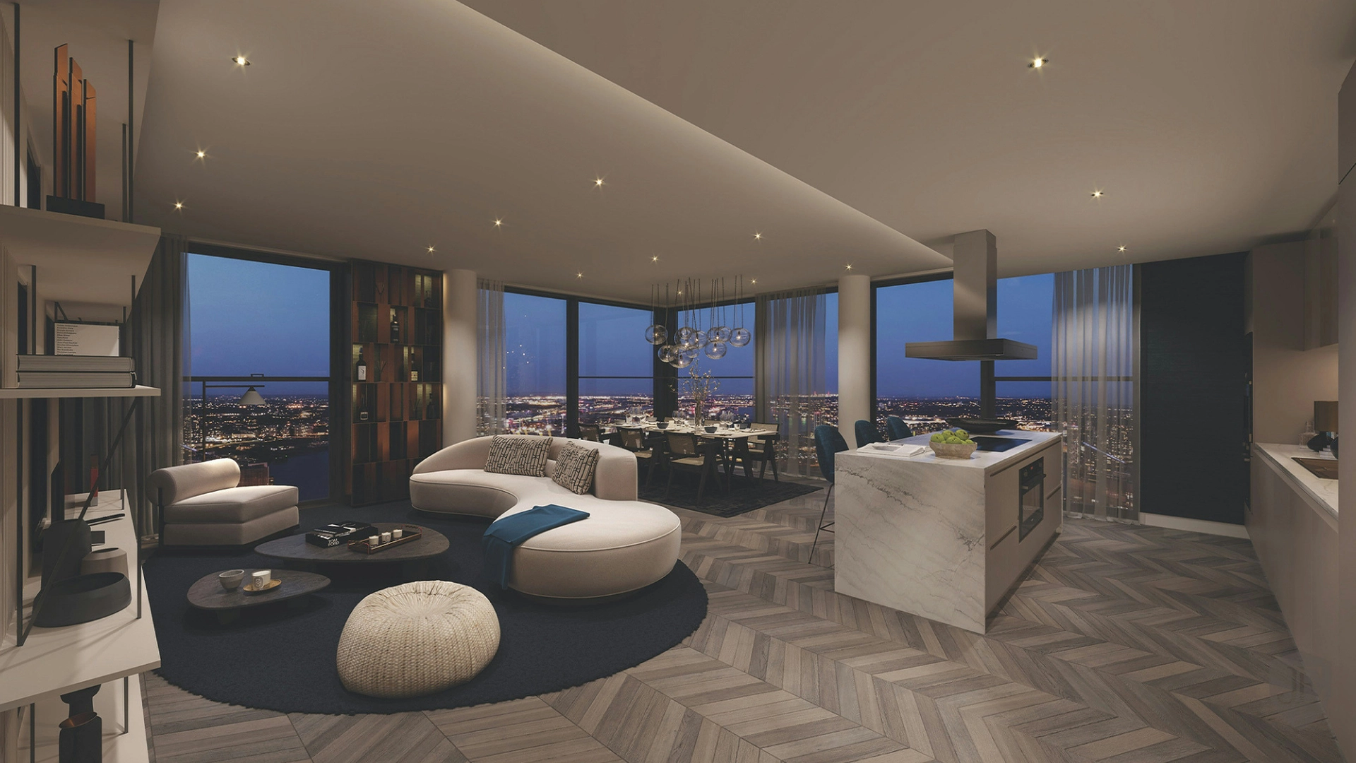 Downtown Dubai is a dazzling hub of modernity and elegance, renowned for its iconic skyline featuring landmarks like the Burj Khalifa and the Dubai Mall. Dubai's Luxury Apartments