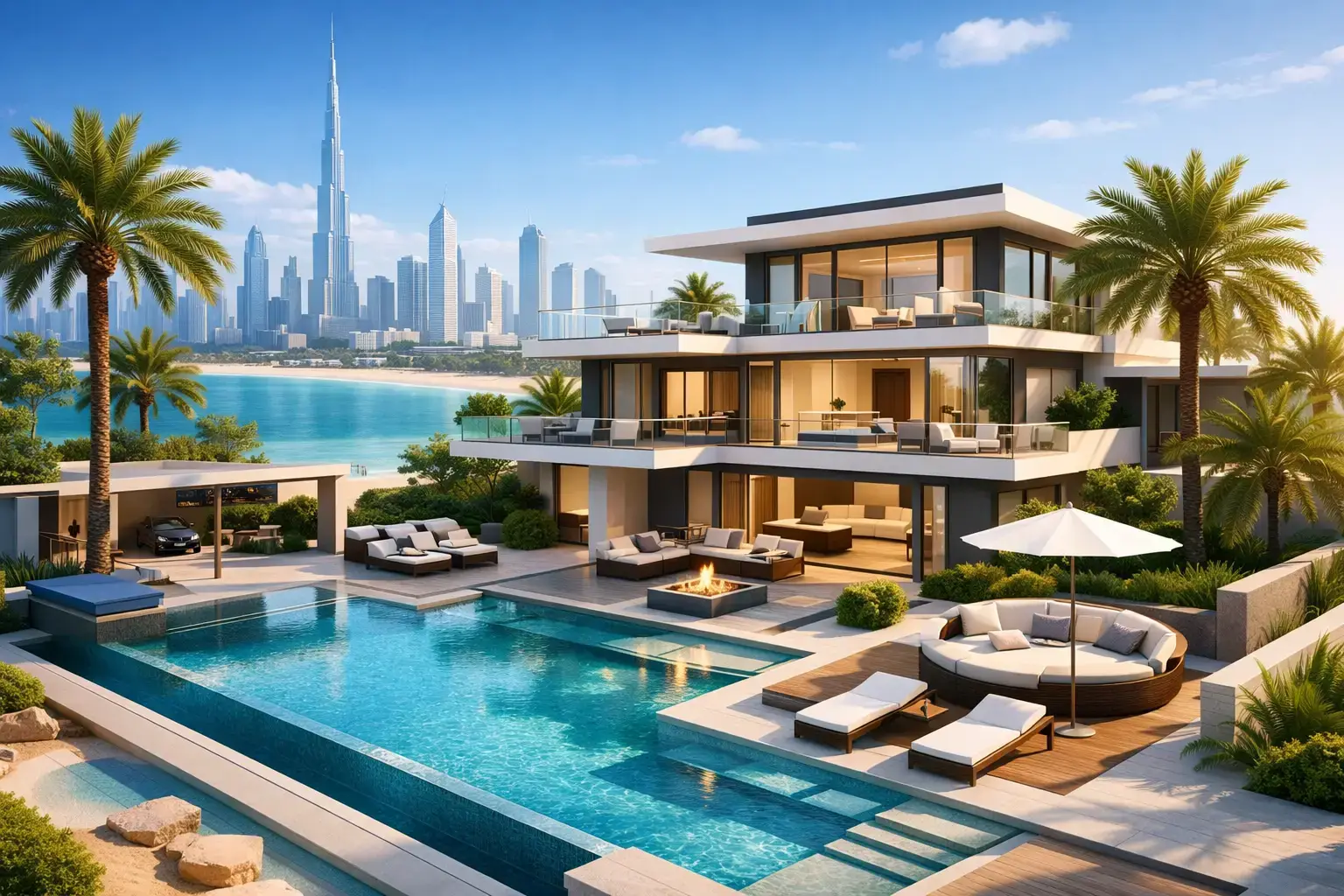 What Defines Modern Luxury Villas Dubai