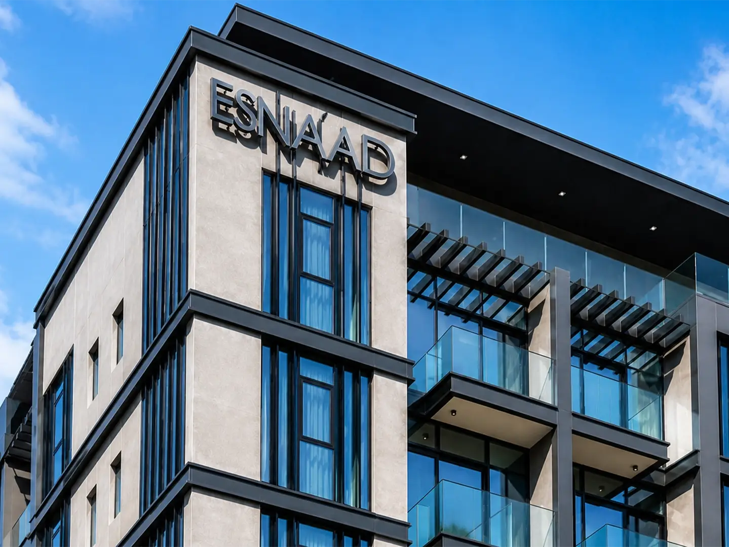 The Spark by Esnaad modern residential building in Meydan Dubai.